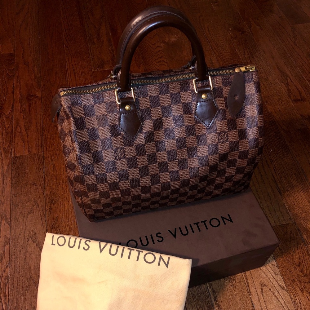 Authentic Damier Louis Vuitton Speedy 30